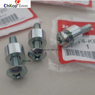 Combo bộ ốc đệm bắt mặt nạ xe WAVE thái, Alpha, ZX , RS....zin honda -Chkop