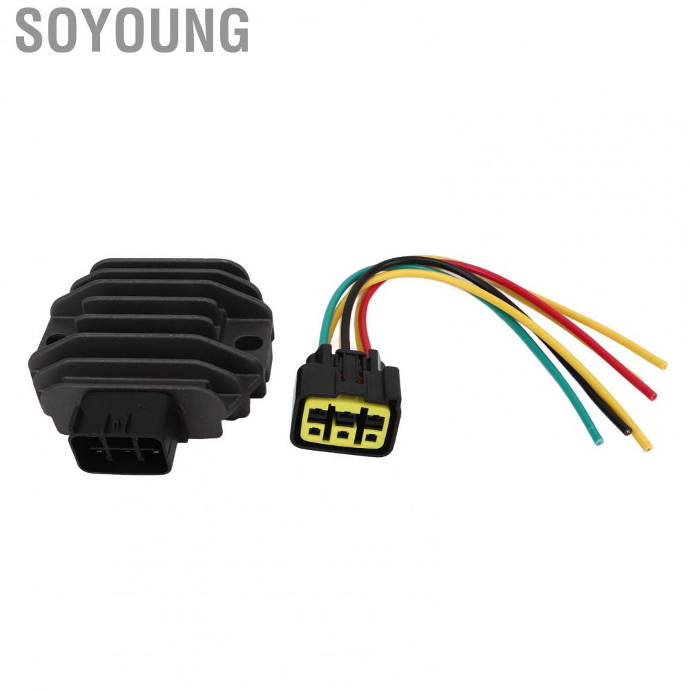 Soyoung ATV Voltage Regulator Rectifier  Proof Direct Replacement Lasting Performance Impact Resistant