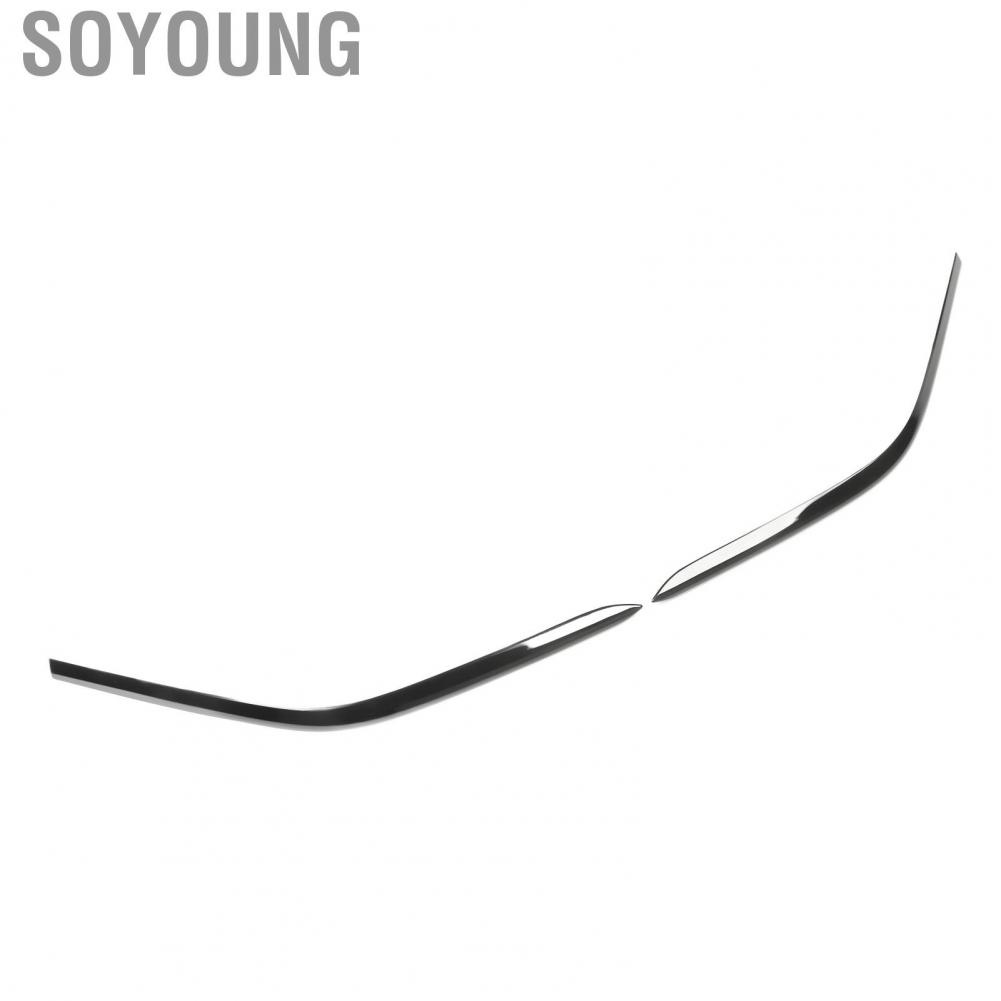 Soyoung Front Fog Light Trim  Scratch Resistant Bumper Lamp Cover Protective Easy Installation Stylish Design for CR-V 2023 Onwards