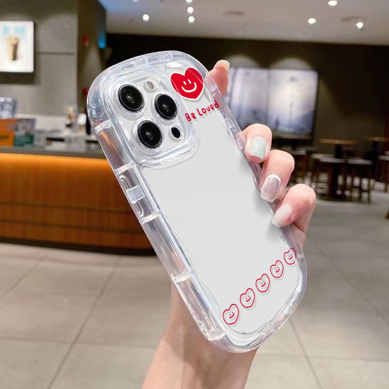 ✅Ốp Điện Thoại Mềm Trong Suốt Chống Sốc In Hình Mặt Cười Cho Iphone 11promax / iphone14xr13 128pxs 7