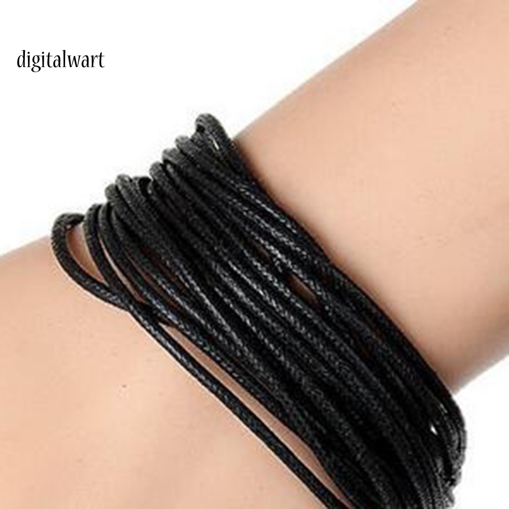 Kỹ Thuật Số| Vòng Tay Dây Sáp Nhiều Lớp Phong Cách Dân Tộc Hợp Thời Trang Cho Nam Và Nữ