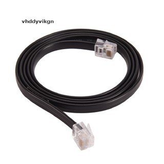 Dây cáp điện thoại 1m rj12 6p6c 6-pin chất lượng cao