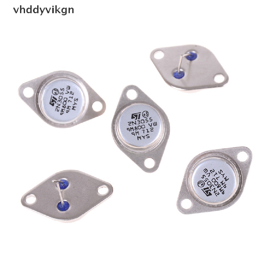 Set 5 Linh Kiện Bán Dẫn 2N3055 NPN AF 15A 100V
