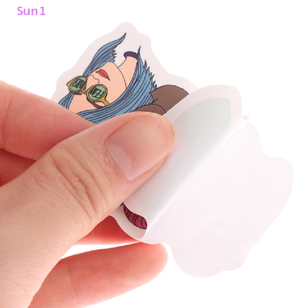 Set 50 Miếng Dán Hoạt Hình Feminist Trang Trí Ván Trượt / Laptop / Điện Thoại / Va Li