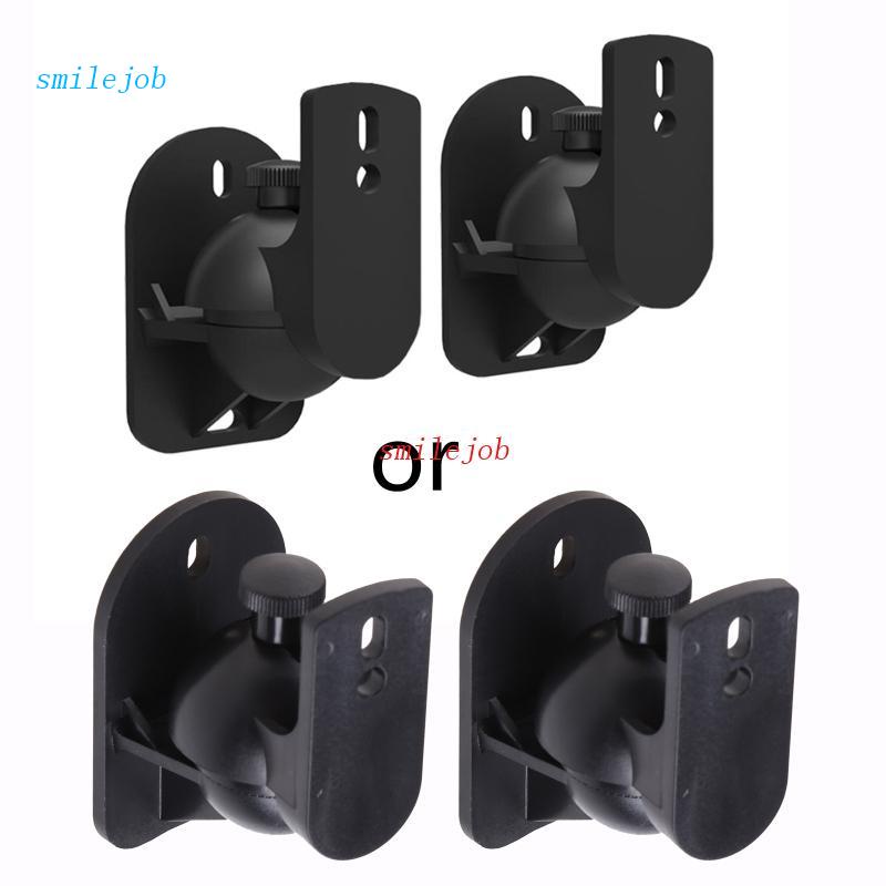 Giá Đỡ Loa / Kệ Sách / Vệ Tinh Gắn Tường Màu Đen Tiện Dụng