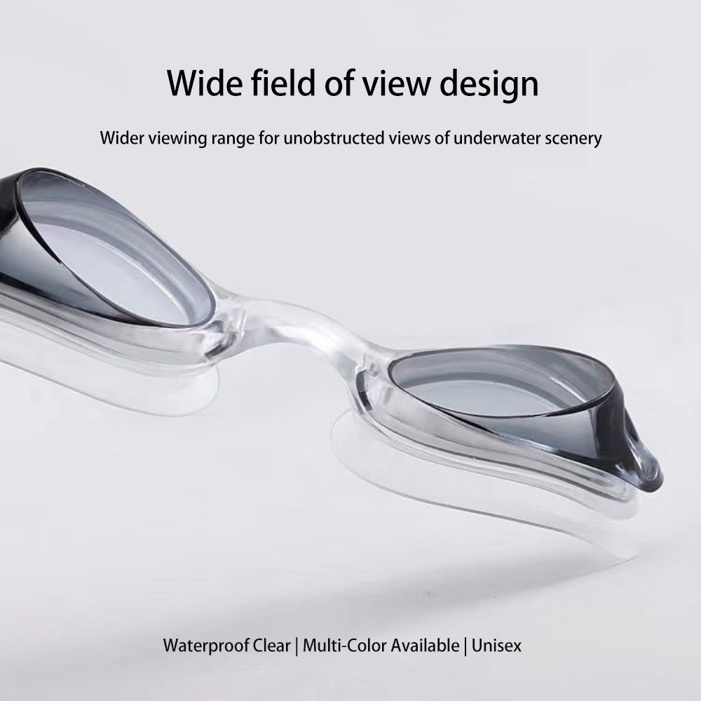 ⚡Còn Hàng⚡Kính Bơi Kính Bơi Chống Sương Mù Chống Nước Uv   Bị Bơi Mùa Hè Cho Trẻ Em Khung Silicon Có Nút  T Tai Mũi