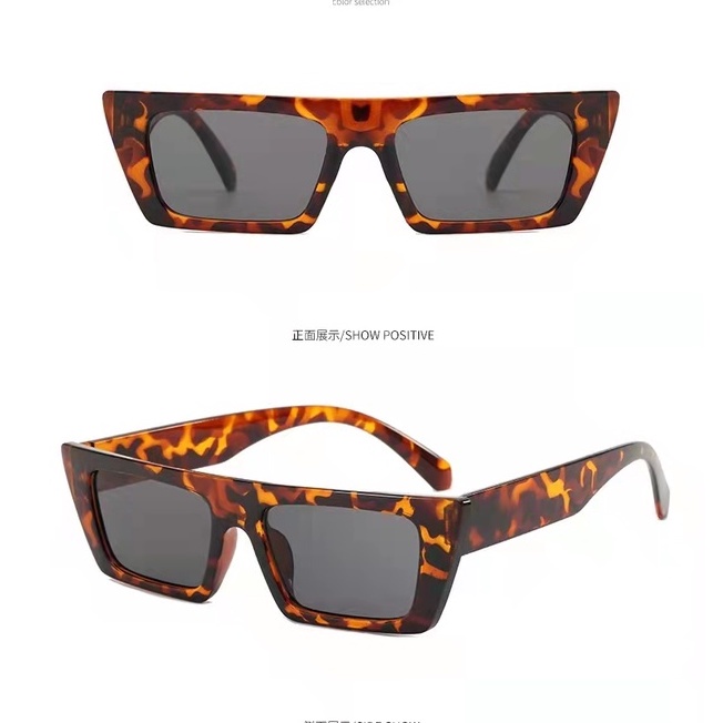 Kính Mát Mắt Mèo Tròng Vuông Nhỏ Chống Tia UV400 Phong Cách Cổ Điển Sang Trọng Thời Trang Mùa Hè Cho Nam Và Nữ