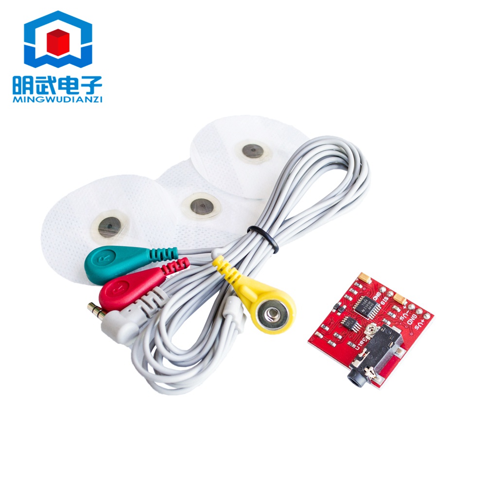 Bảng Mạch Đo ECG AD8232 Tương Thích Với Duinofun