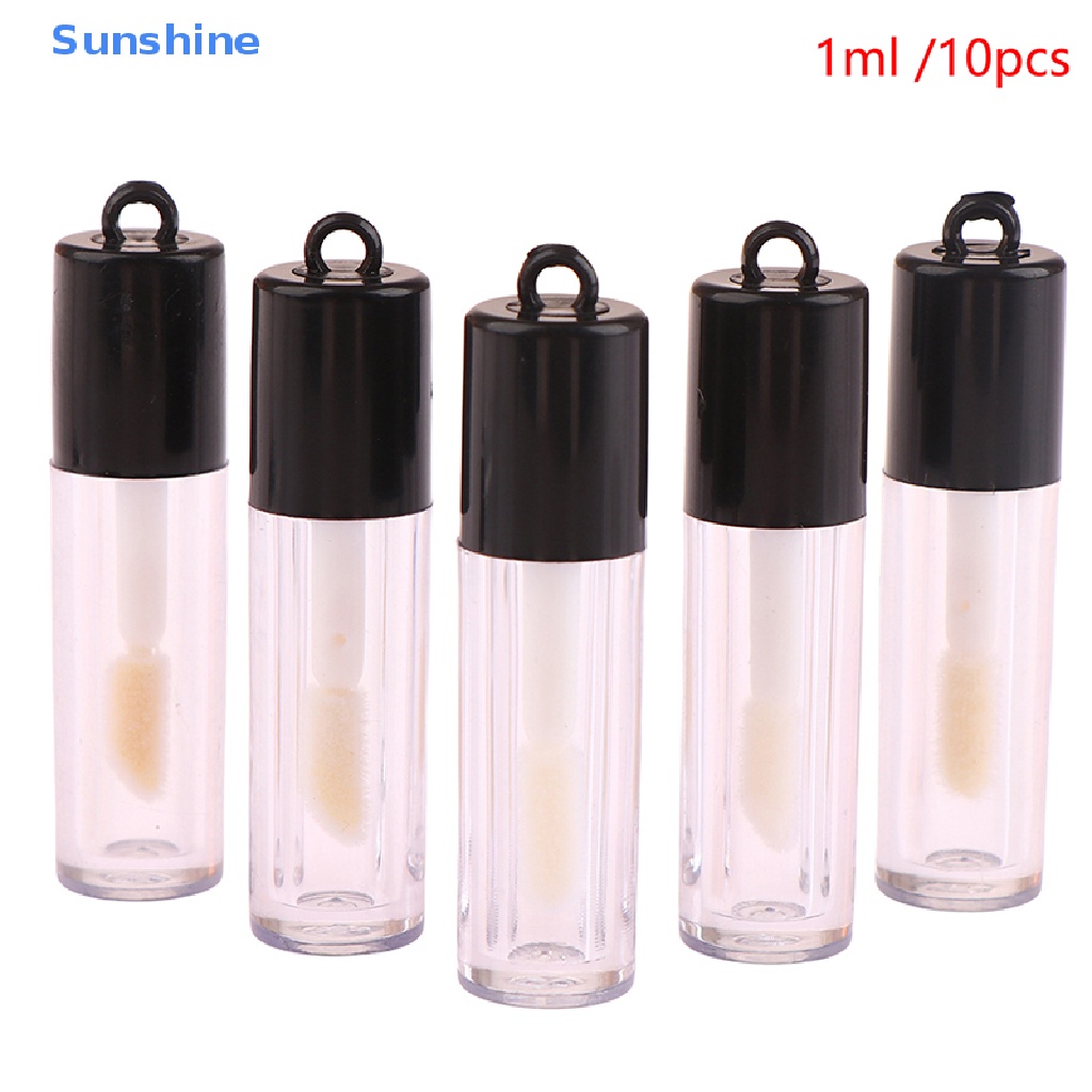 Set 10 Lọ Rỗng Đựng Son Dưỡng Môi Dung Tích 1ML Tiện Dụng