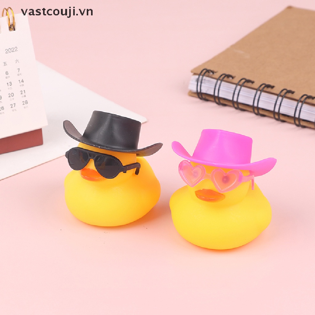 1 / 3 Tượng Vịt Tráng Men Trang Trí Bể Cá