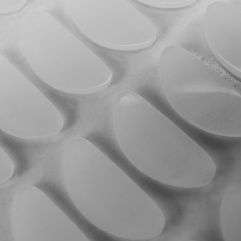 Bộ 18 Cặp Đệm Mũi Dán Kính Mắt Bằng Silicone Trong Suốt Chống Trượt 1.5Mm