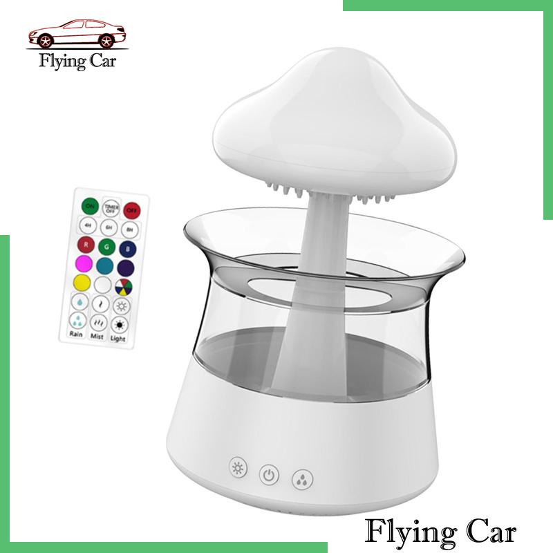 Máy Khuếch Tán Tinh Dầu Hình Giọt Nước Mưa Có Hẹn Giờ USB 300ml Lzdjfmy2