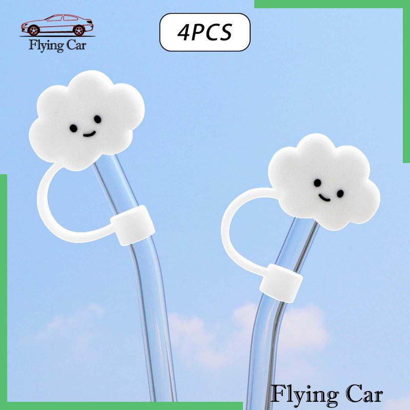 Set 4 Vỏ Bảo Vệ Ống Hút Kín Khí Chống Bụi Chống Văng Dễ Thương Lzdjfmy2