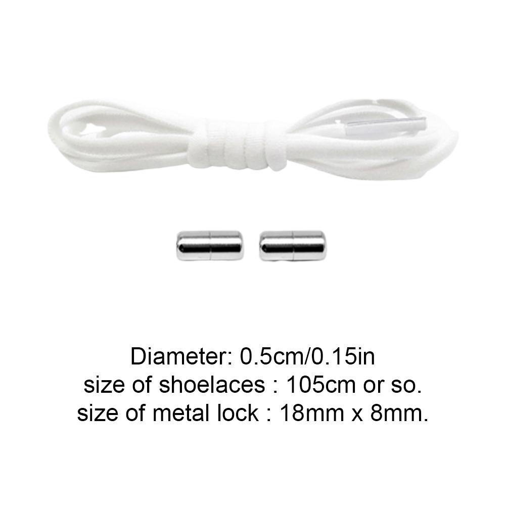 Dây Giày Co Dãn Có Khóa Kim Loại C4X7 Cho Nam Và Nữ