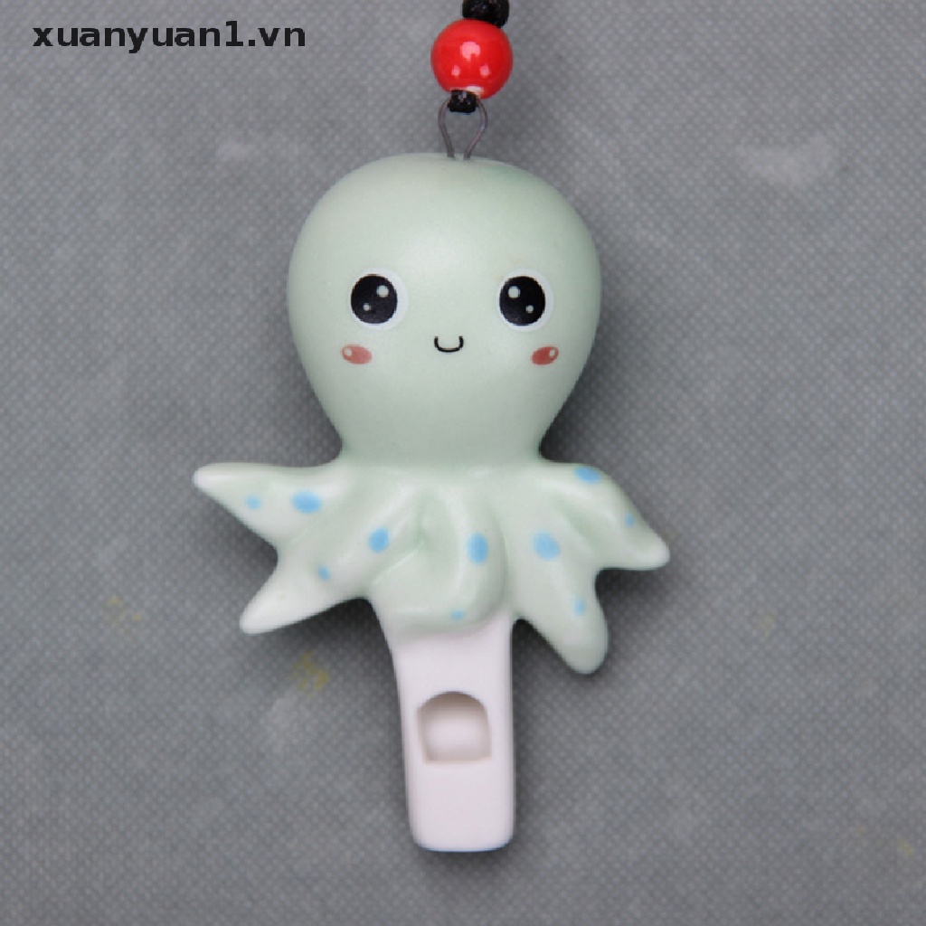 Vòng cổ Mặt Còi Hình Cây Nấm Bằng Sứ Dễ Thương Cho Bé