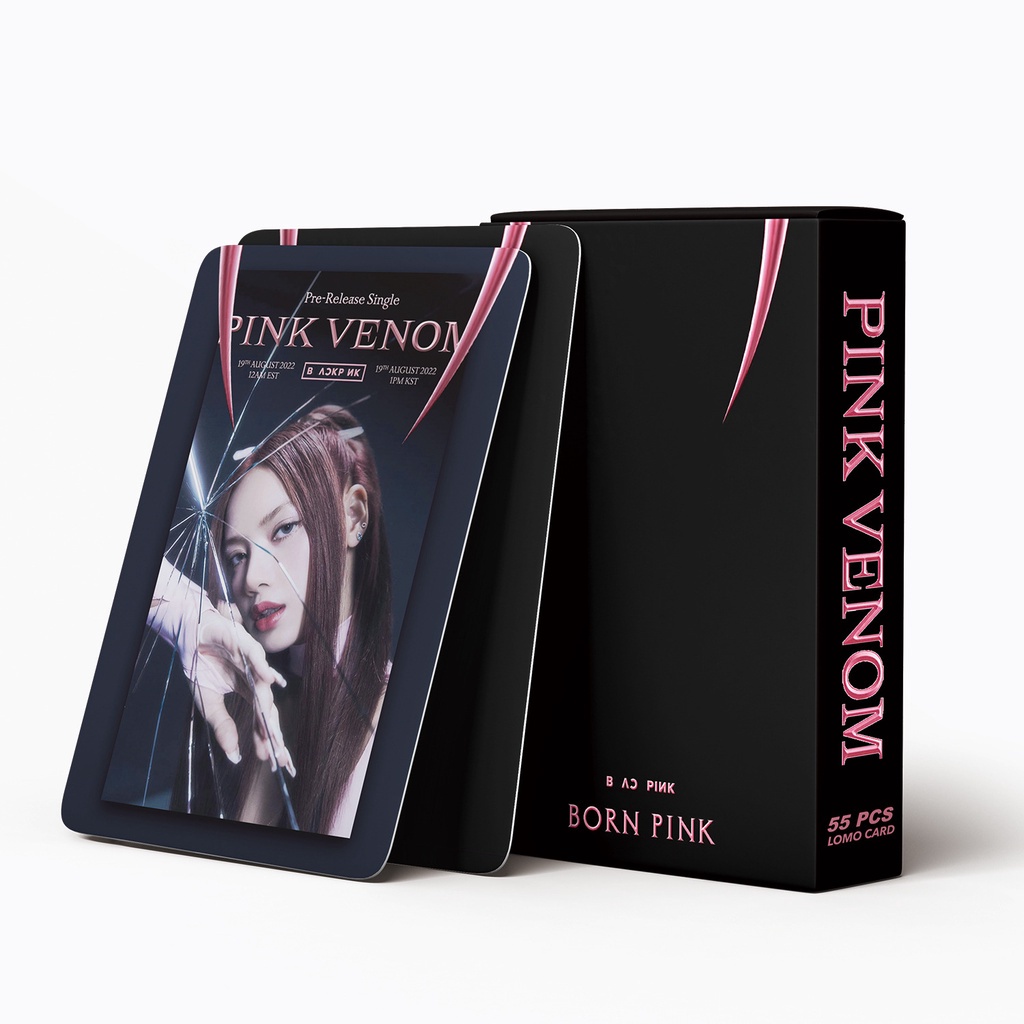 Set 55 Tấm Ảnh Lomo Card Nhóm Nhạc BLACKPINK