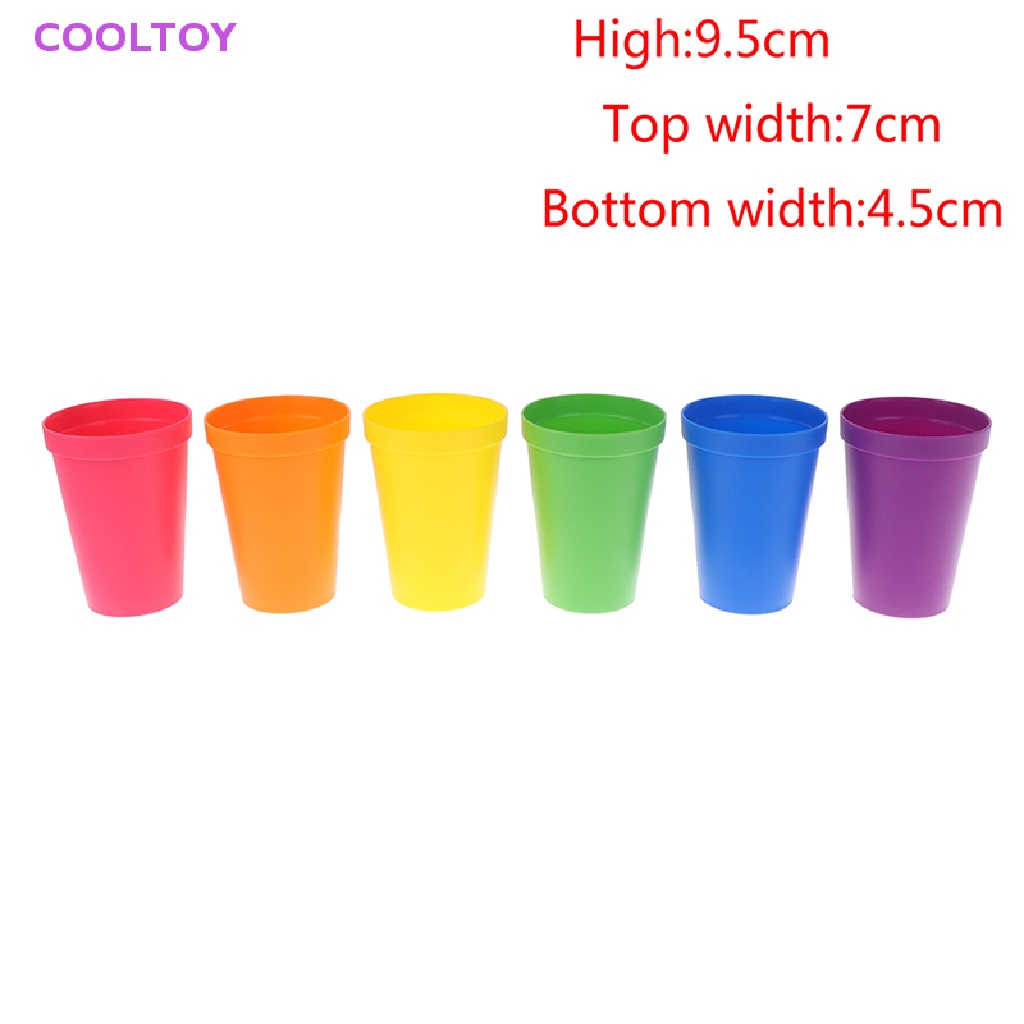 Cooltoy Bộ Đồ Chơi Xếp Chồng Cốc 6 Màu Sắc Giáo Dục Sorg HOT