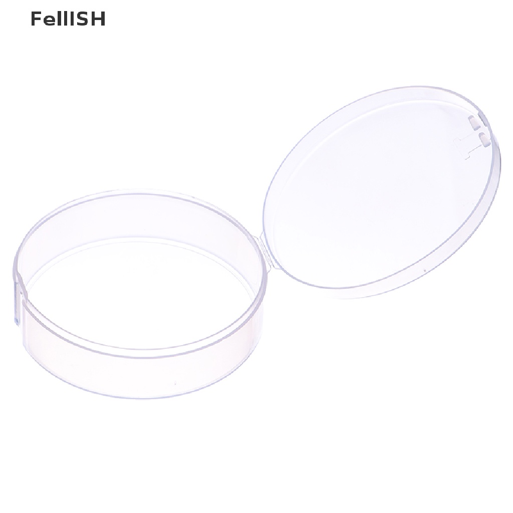 Hộp Đựng Mút Trang Điểm Hình Tròn Trong Suốt Tiện Dụng 439br