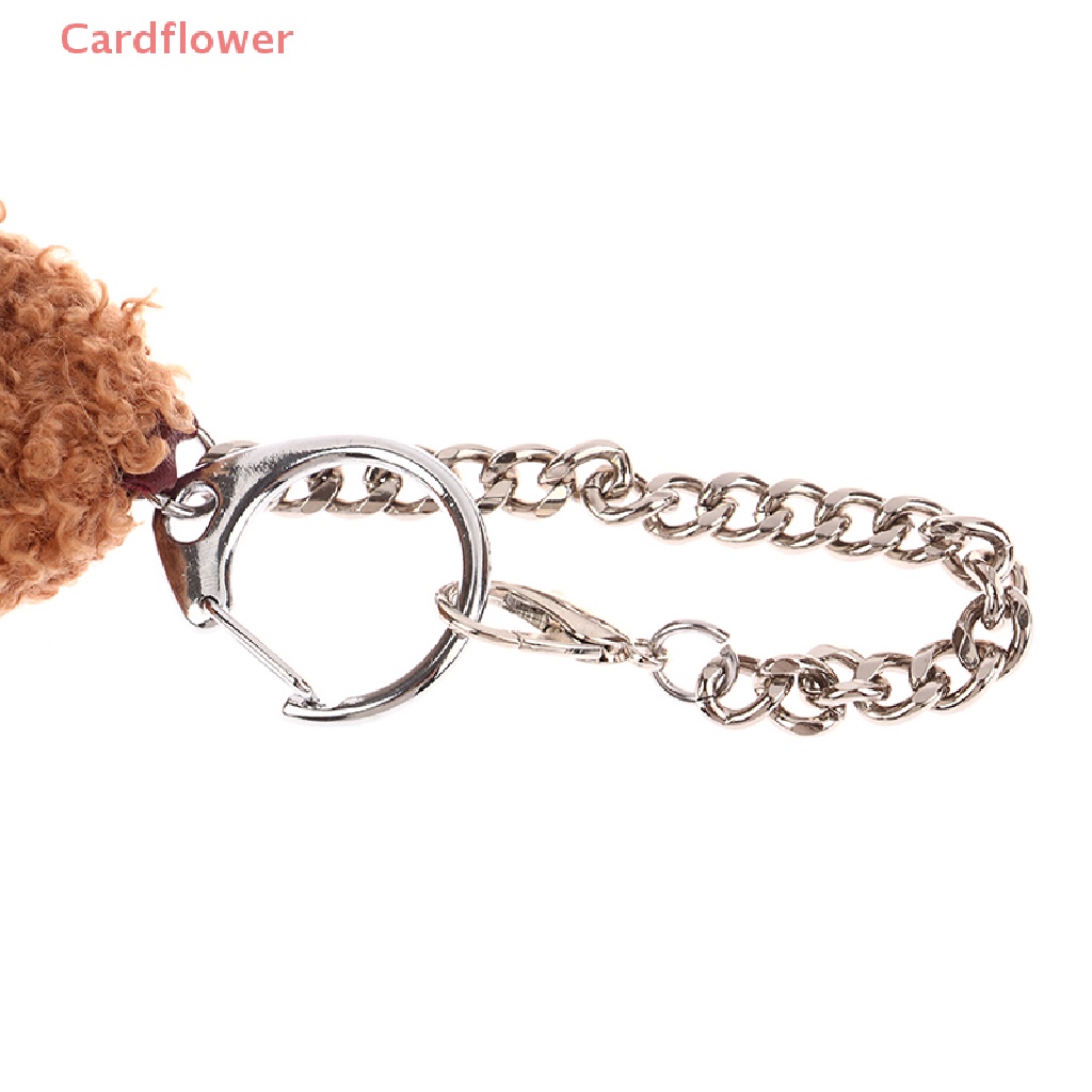 Móc Khóa Da Pu Hình Cún Con Đáng Yêu Mới