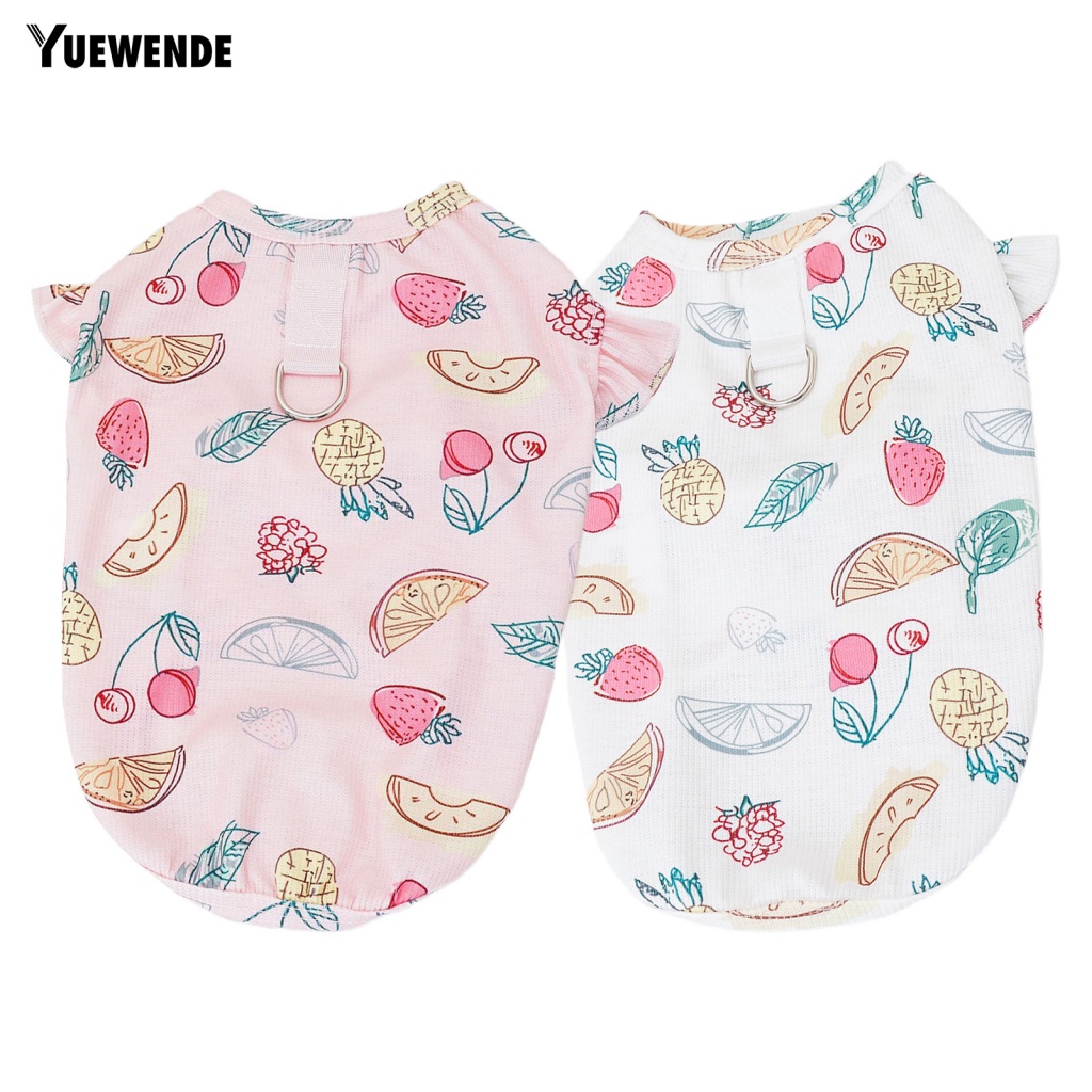 Yue.z Áo Thun Mùa Xuân Hè Cỡ Nhỏ / Vừa / Nhỏ Có Thể Giặt Rửa Cho Thú Cưng