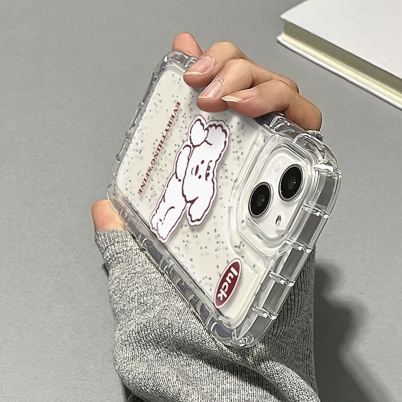 Ốp Điện Thoại Silicon TPU Mềm Trong Suốt Họa Tiết Dễ Thương Cho IPhone 14 13 11 12 Pro XS Max X XR 7 + 8 Plus