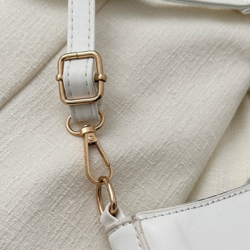 Túi Đeo Chéo Da PU Màu Trơn Thời Trang Cho Nữ