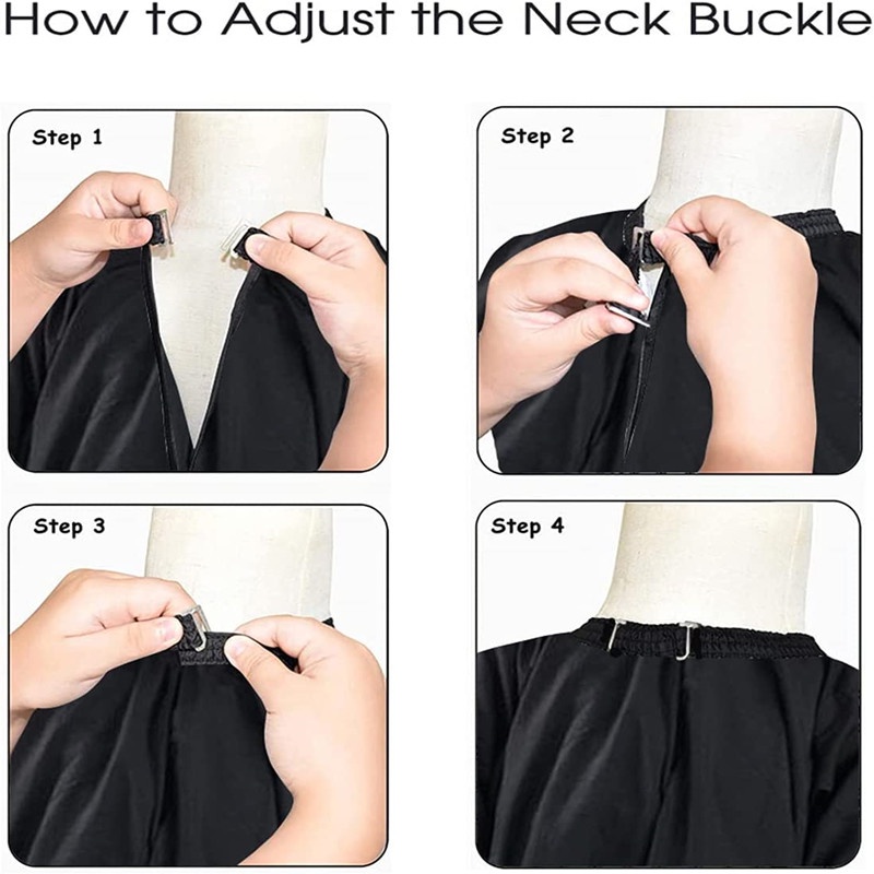 Áo Choàng Cắt Tóc Chống Thấm Nước Chuyên Dụng Cho Salon