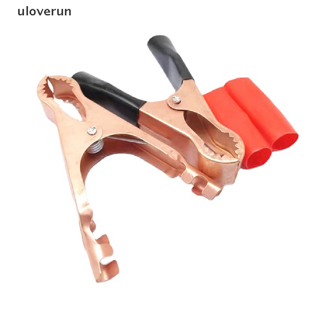 Set 2 Kẹp Cá Sấu Thử Điện 30A Màu Đỏ + Đen Chuyên Dụng