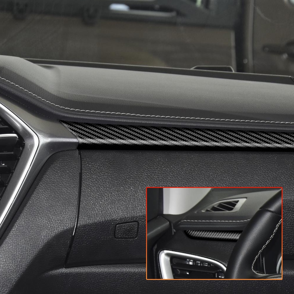 Miếng Dán Trang Trí Bảng Điều Khiển Xe Hơi Bằng Sợi Carbon Cho Isuzu D-max Dmax 2021 2022 2023