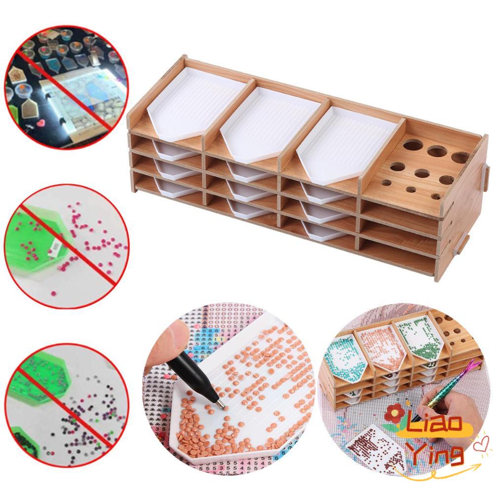 Khay Đựng Dụng Cụ Vẽ Tranh Bằng Đất Sét Tiện Dụng DIY