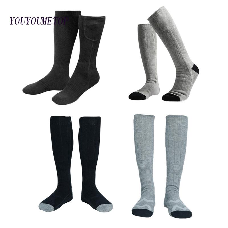 Đôi Vớ Giữ Ấm Chân Chạy Điện USB Dành Cho Nam Nữ Trượt Tuyết