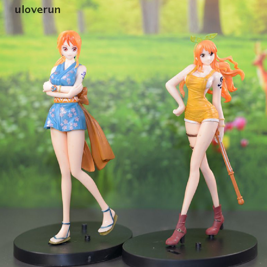 Uloverun Mô Hình Nami Mặc Kimono Bằng PVC Trang Trí Bảng Điều Khiển Xe Hơi vn