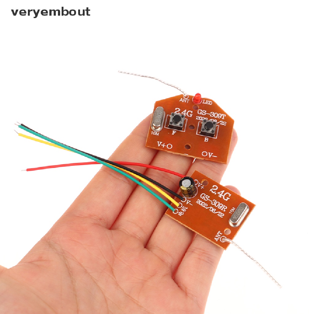 Mô Đun Truyền Nhận Tín Hiệu Radio 2CH RC 2.4G PCB Chuyên Dụng Cho Xe Hơi / Xe Tải / Đồ Chơi