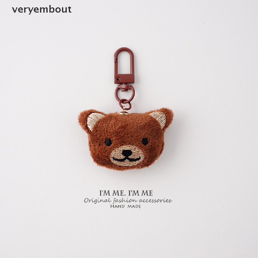 Móc Khóa Hình Thỏ Nhồi Bông Dễ Thương Sáng Tạo