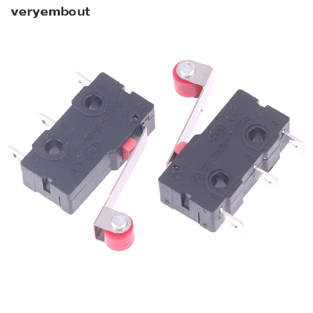 Set 10 Công Tắc Micro KW11-3Z 5A 250V 3 Feet Chuyên Dụng