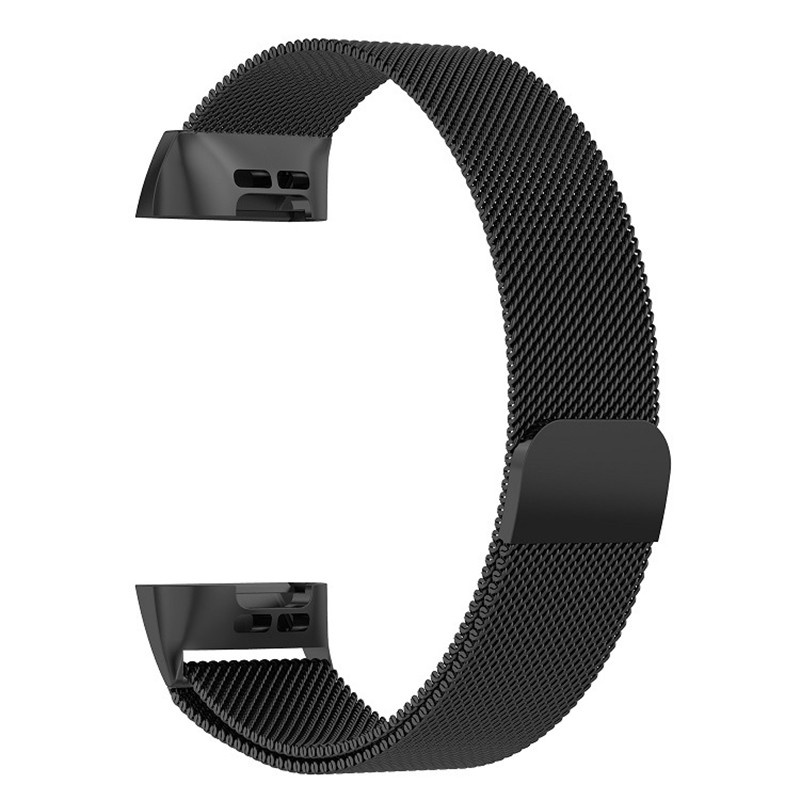 Dây Đeo Inox Milan Cho Đồng Hồ Thông Minh Fitbit Charge 3 4 SE 2
