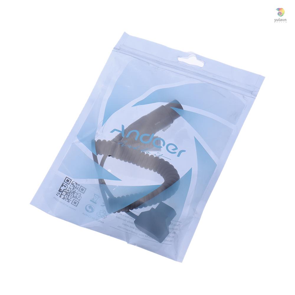 Dây Cáp Nguồn Andoer D-Tap Male Sang XLR 4-Pin Female Cho Máy Quay Phim