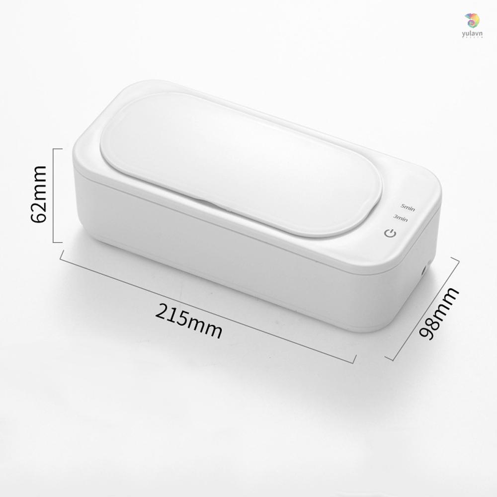 Máy Làm Sạch Bảng Mạch Trang Sức / Đồng Hồ / Mắt Kính Bằng Thép Không Gỉ 304 Tần Số Cao 47000Hz