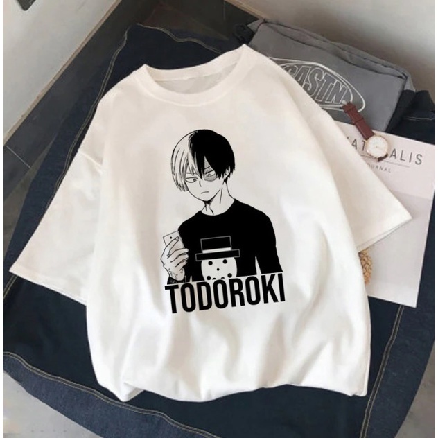 Áo thun in hình anime My hero academia - Todoky