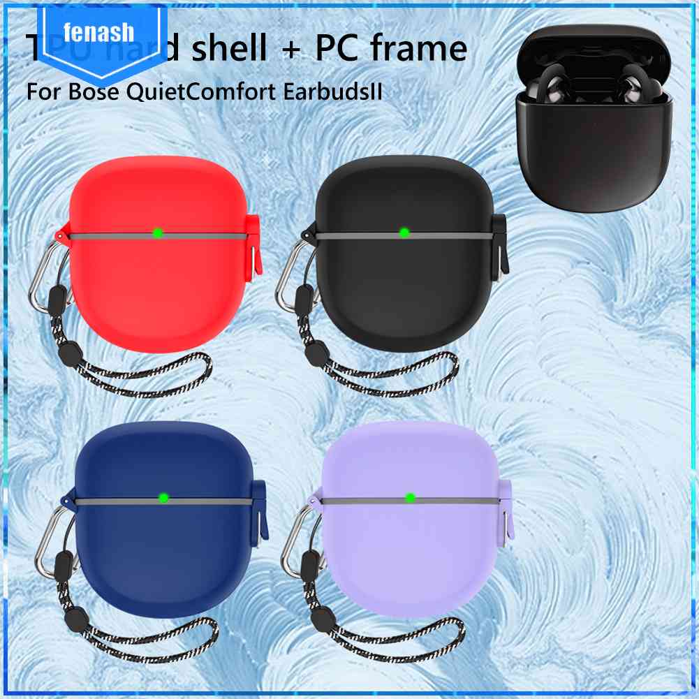 Hộp Đựng Tai Nghe Bằng TPU PC Có Dây Đeo Cho Bose QuietComfort Headphone II