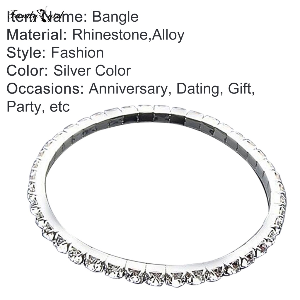 Vòng Tay Đính Đá Thời Trang Dành Cho Nữ