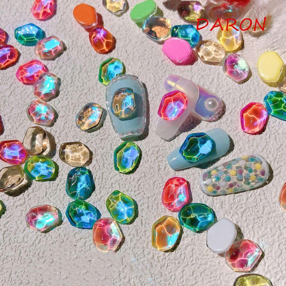 Phụ Kiện Trang Trí Móng Tay Nghệ Thuật Dạng Gợn Sóng Nhiều Màu Trong Suốt