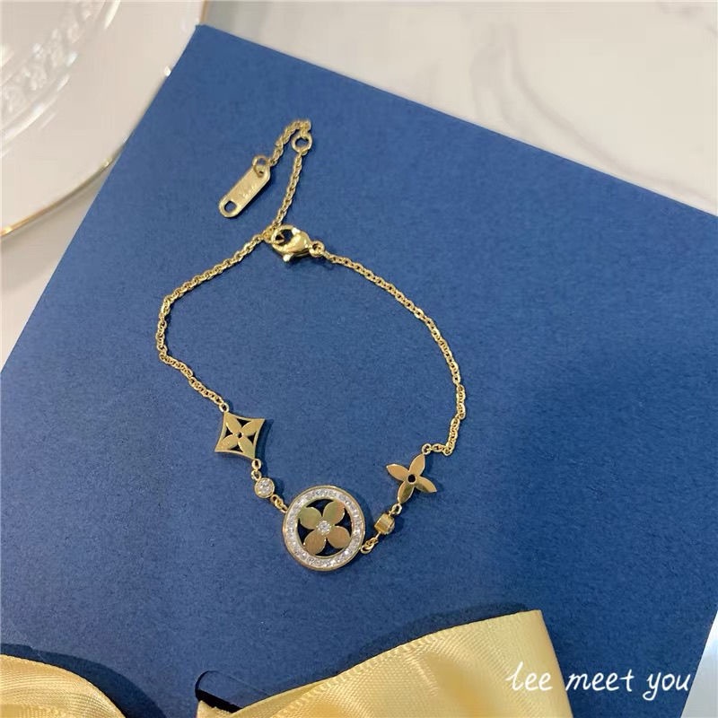 Khuyên Tai Thép Không Gỉ Hình Hoa Bốn Lá Không Gây Dị Ứng Thời Trang Mới 2023 Dành Cho Bạn Nữ