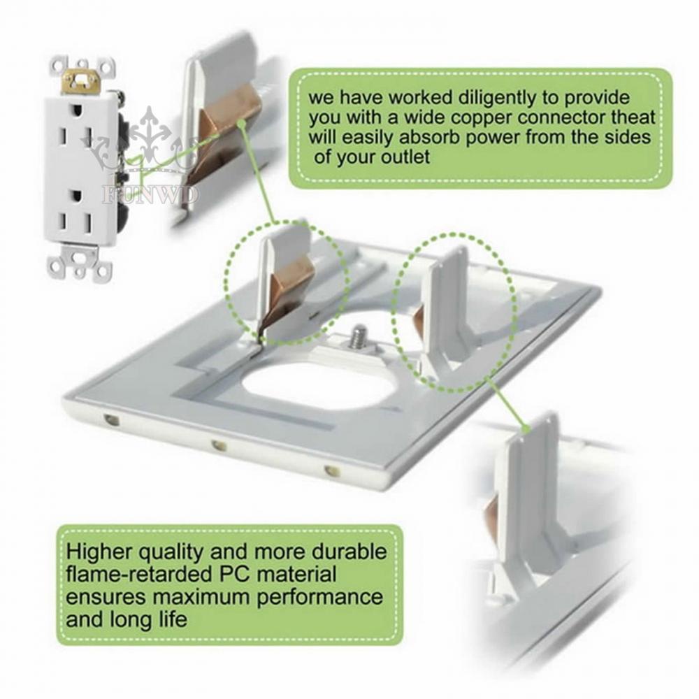 1 Ổ Cắm Đèn LED Ban Đêm Nhỏ Gọn