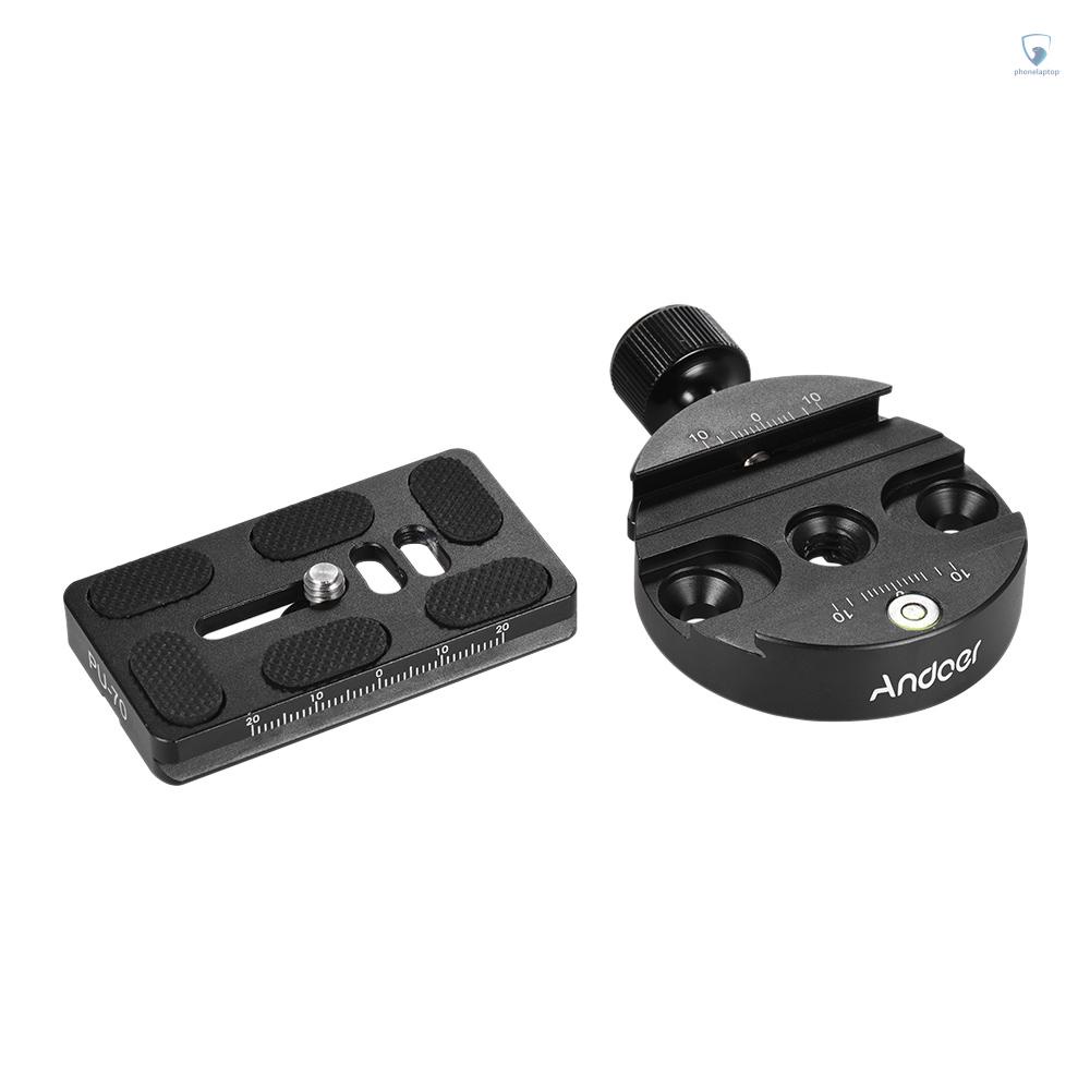 Đĩa Gắn Andoer KZ-40 Bằng Hợp Kim Nhôm Tháo Lắp Nhanh Cho Arca Swiss