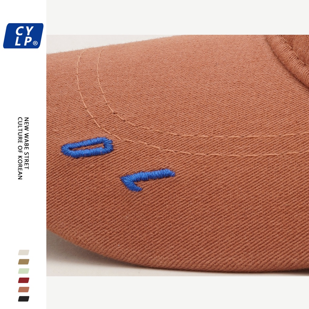 Mũ Lưỡi Trai Thêu Chữ Phong Cách Hàn Quốc Cá Tính Cho Cặp Đôi