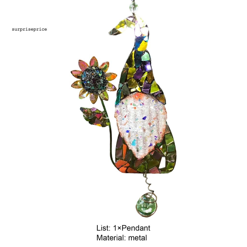 Dreamcatcher Hình Mặt Trời Lấp Lánh Treo Trang Trí Sân Vườn