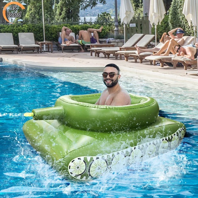 Phao Bơi Bơm Hơi Bằng Pvc Có Vòi Phun Nước Dành Cho Trẻ Em