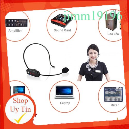 Micro không dây đeo tai Zansong V16, Mic Trợ Giảng Đa Năng V16 Phù hợp cho mọi thiết bị, thuyết trình,u âm Chỉnh sửa