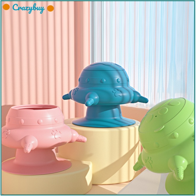 Cr Dụng Cụ Cho Thú Cưng Ăn Bằng Silicon Đa Năng Có Giác Hút Mạnh Tiện Dụng